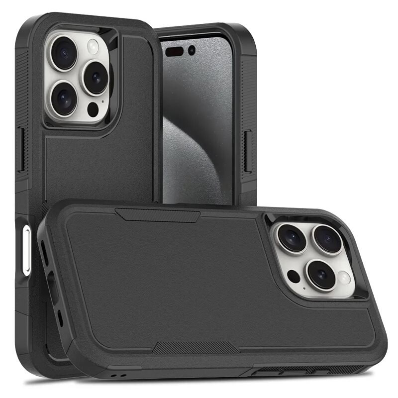 Image of tectTech Off-road Hybridskal iPhone 16 Pro svart