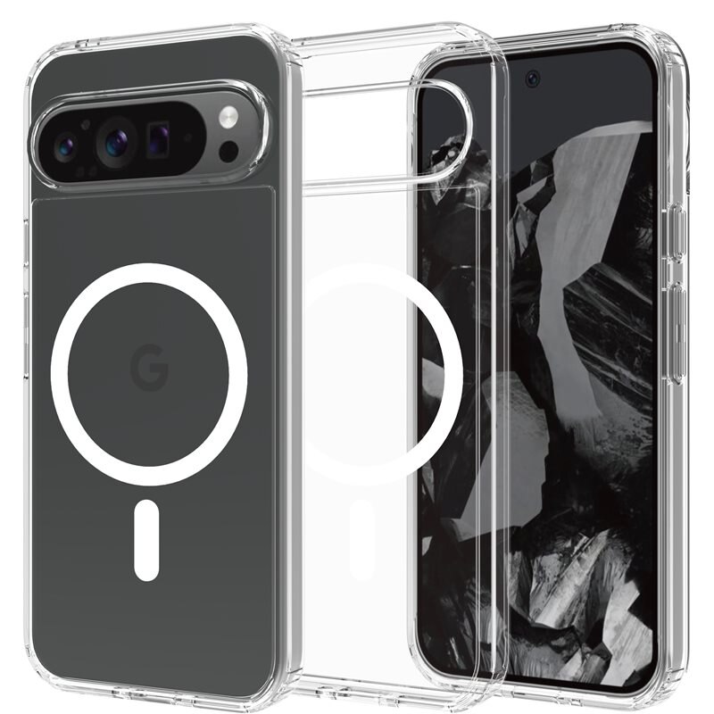 Image of Mobique Hybridskal MagSafe Google Pixel 9 Pro XL transparent