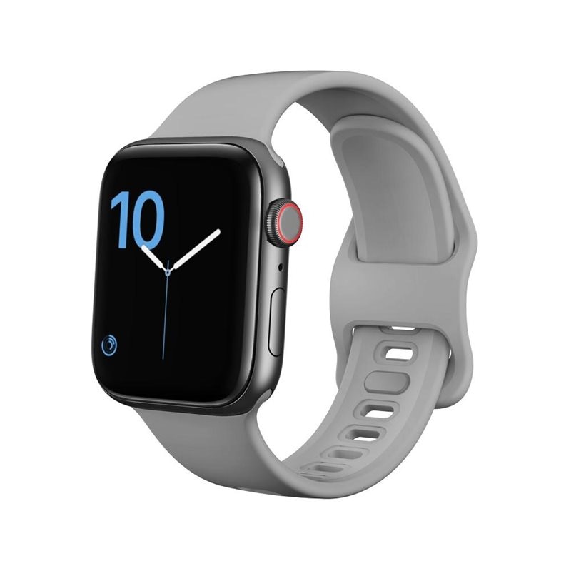 Image of Silikonarmband Apple Watch Series 10 42mm grå