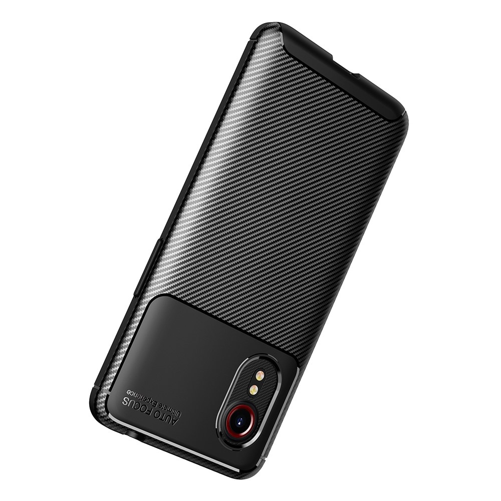 Skal TPU Kolfiber Samsung Galaxy Xcover 5 svart