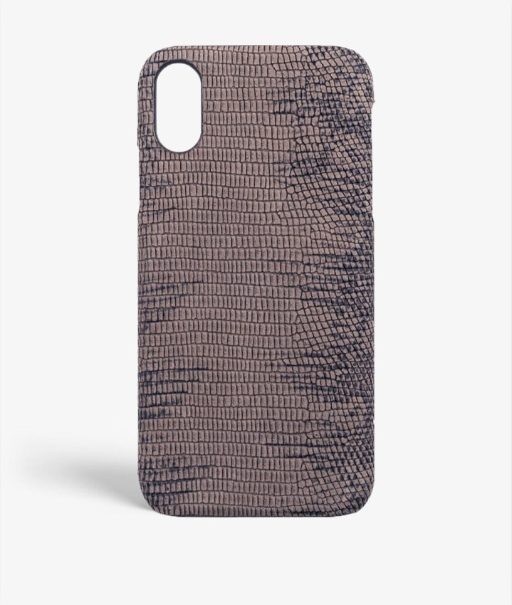 Skal iPhone Xs Max Soft Iguana Taupe