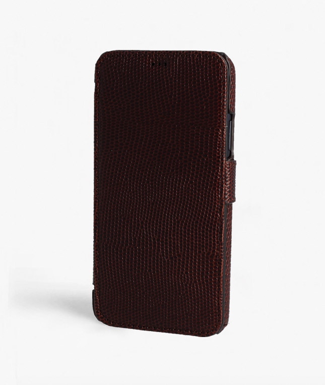 Plånboksfodral iPhone 11 Pro Max Lizard Brown