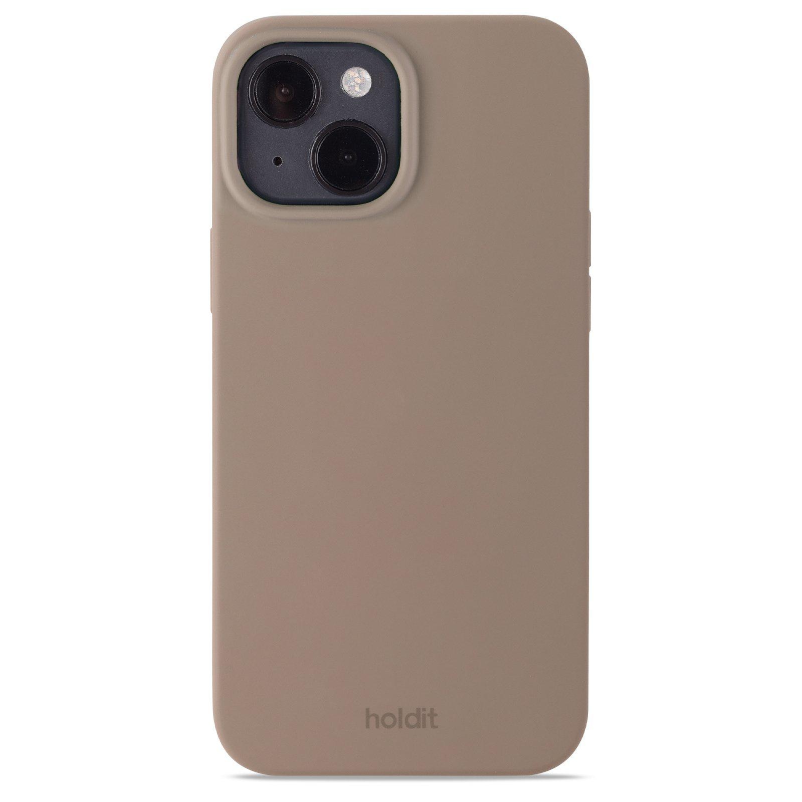 Silikonskal iPhone 15 Mocha Brown