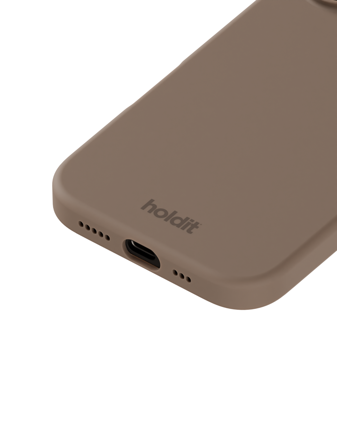 Silikonskal iPhone 16 Mocha Brown