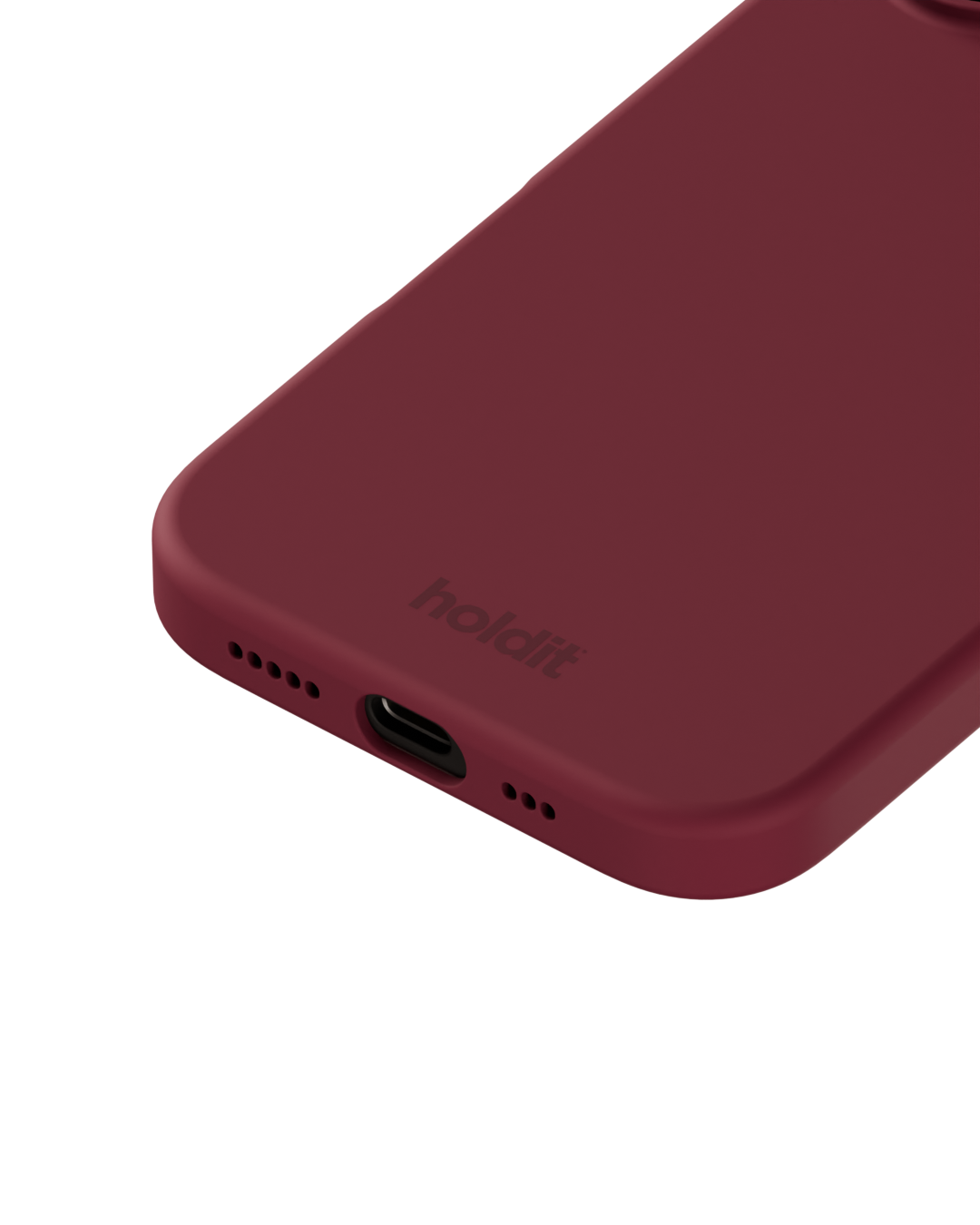 Silikonskal iPhone 16 Red Velvet