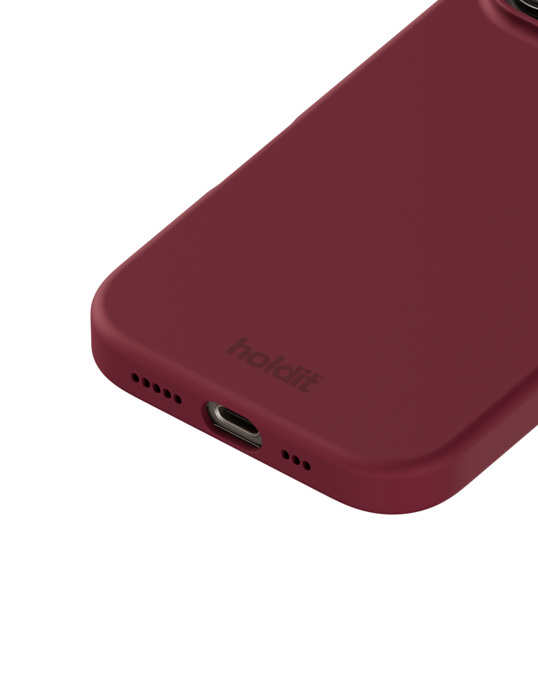 Silikonskal iPhone 16 Pro Max Red Velvet