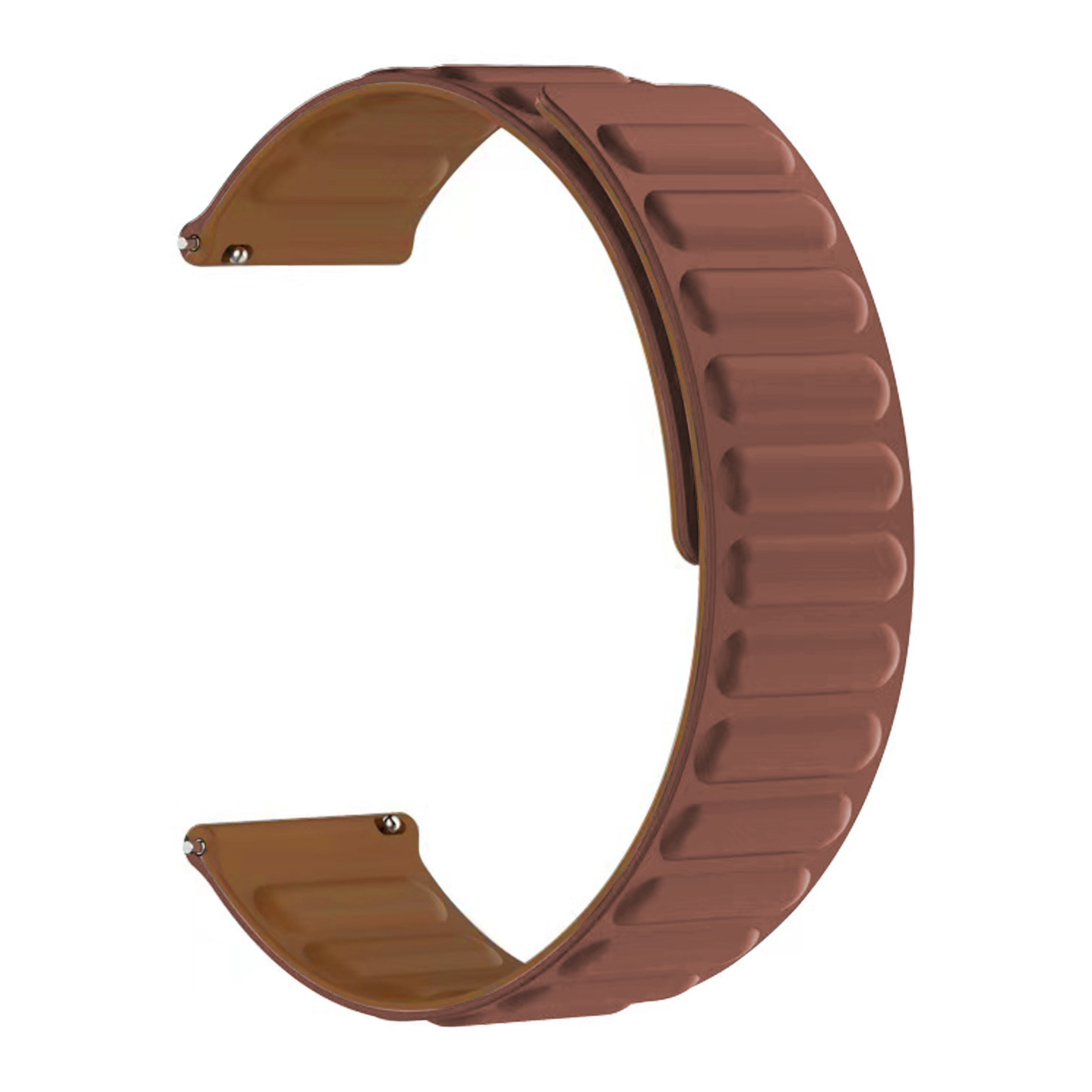 Magnetiskt silikonarmband Coros Apex 2 Pro brun