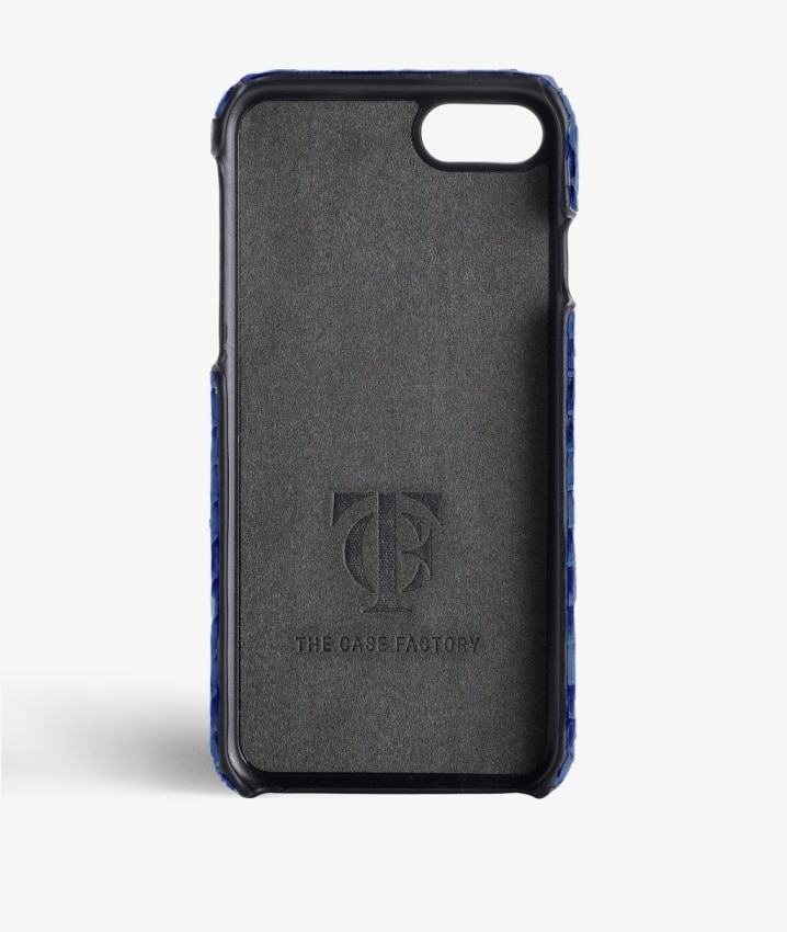 Skal iPhone 8 Real Water Snake Cobalt