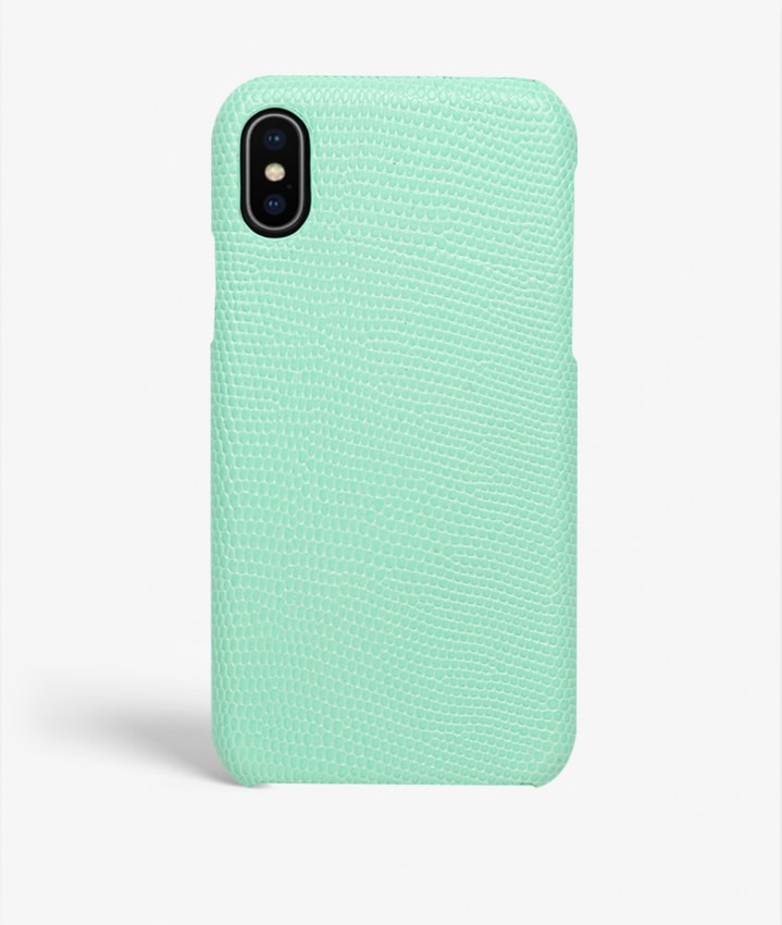 Skal iPhone X/XS Lizard Menta