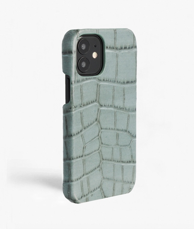 Skal iPhone 13 Mini Croco Teal