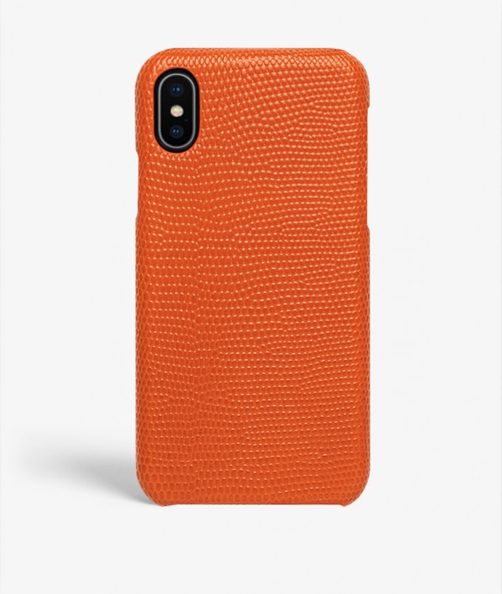 Skal iPhone X/XS Lizard Orange