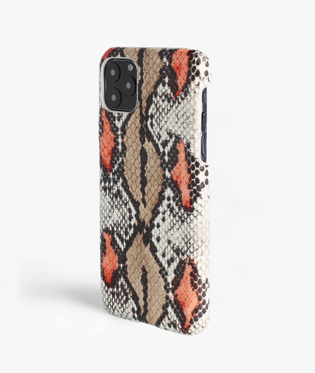 Skal iPhone 11 Pro Max Snake Plum/Peach