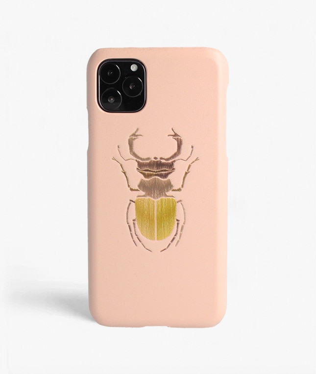 Skal iPhone 11 Pro Max Beetle Calf Dusty Pink