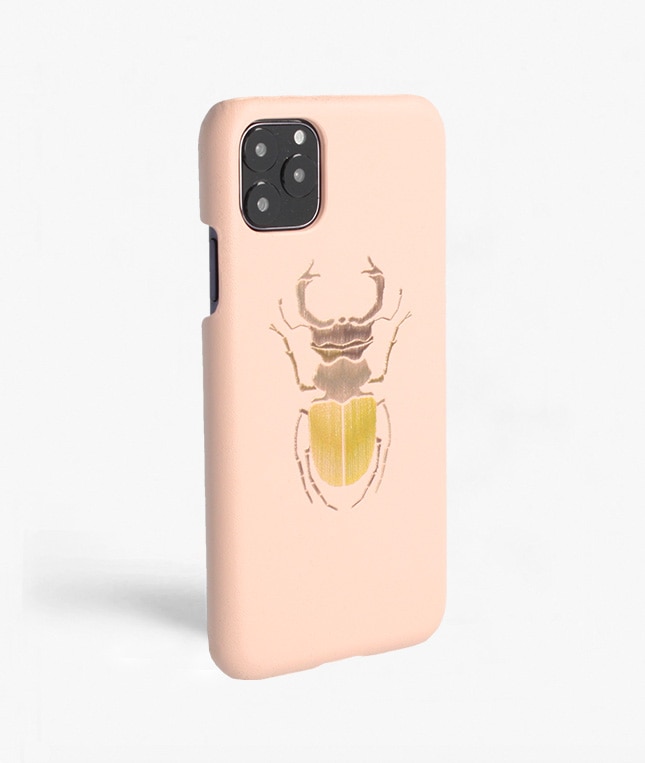 Skal iPhone 11 Pro Max Beetle Calf Dusty Pink