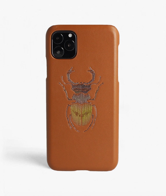 Skal iPhone 11 Pro Max Beetle Calf Dusty Cognac