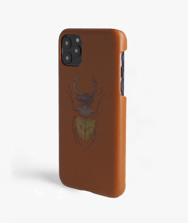 Skal iPhone 11 Pro Max Beetle Calf Dusty Cognac