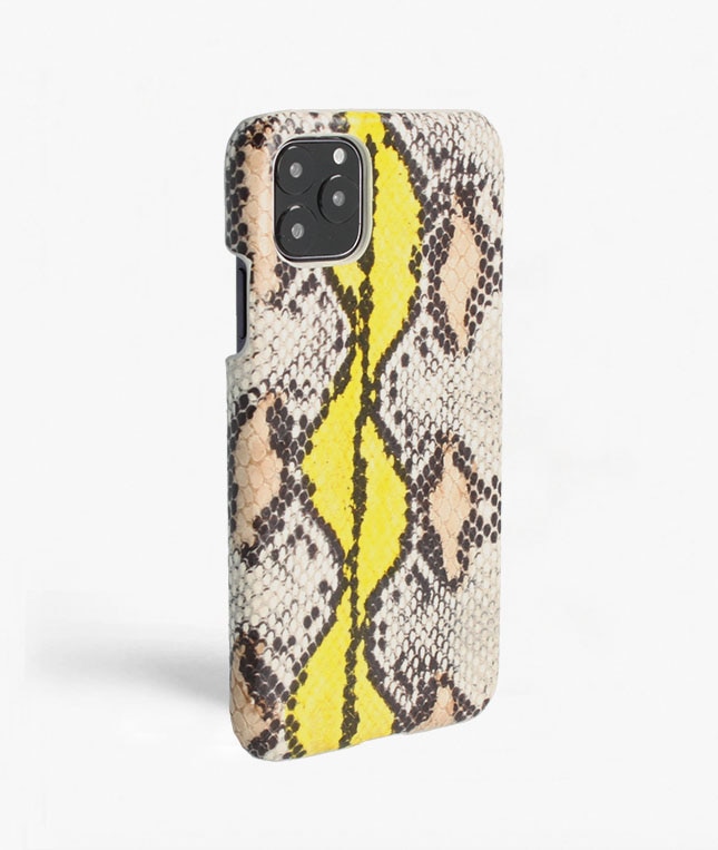 Skal iPhone 11 Pro Max Snake Yellow/Beige