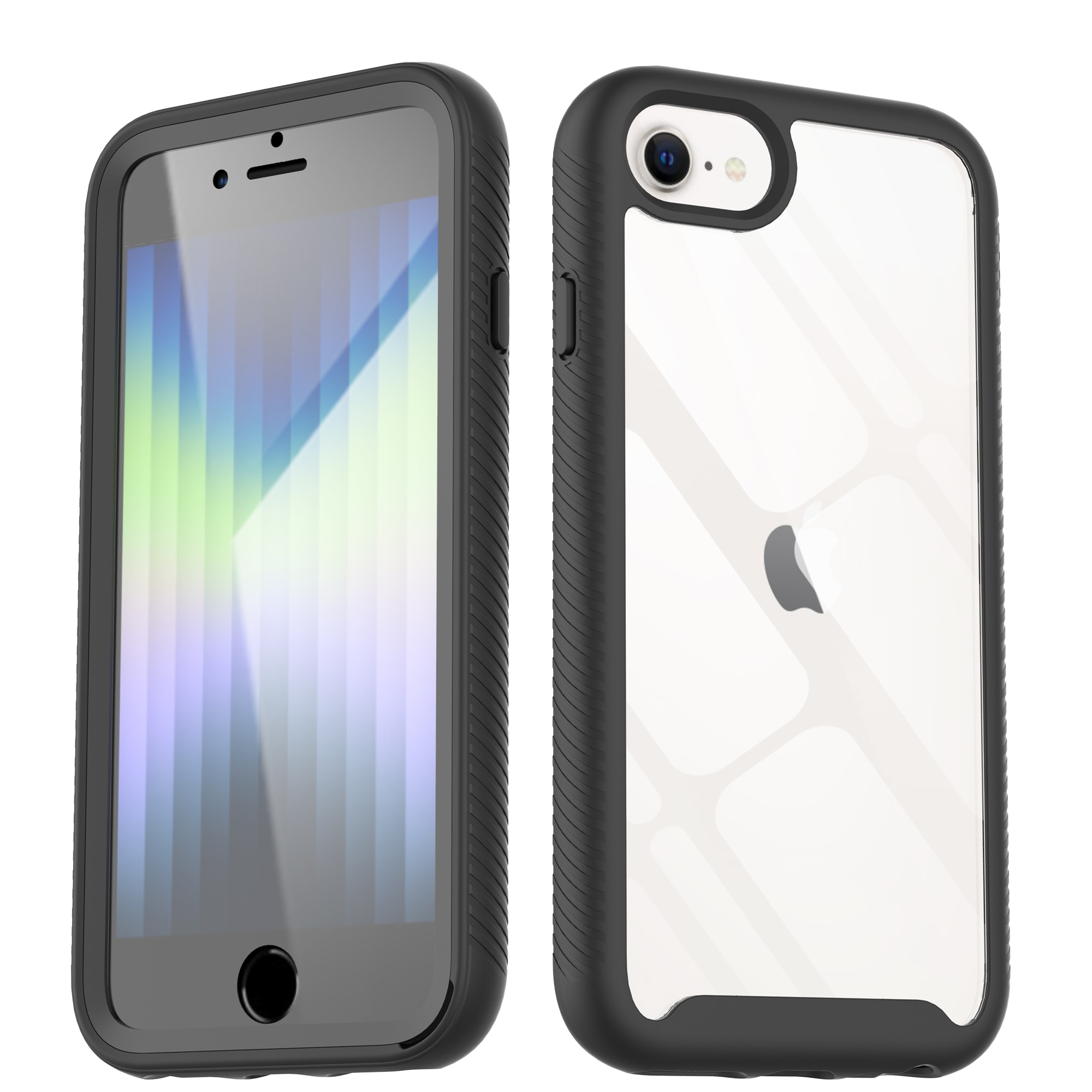 Full Protection Case iPhone 8 Svart