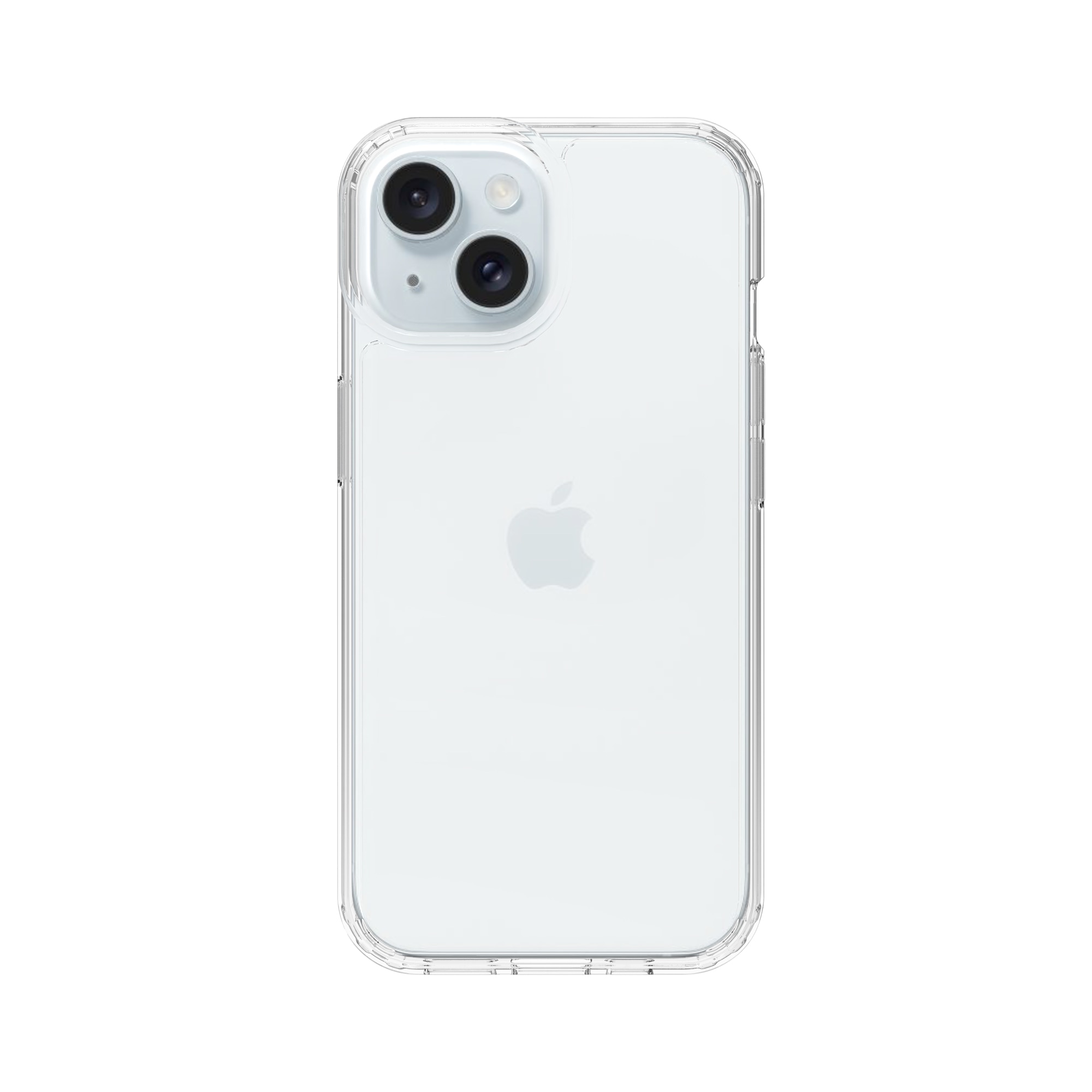 Hybridskal iPhone 15 Plus transparent