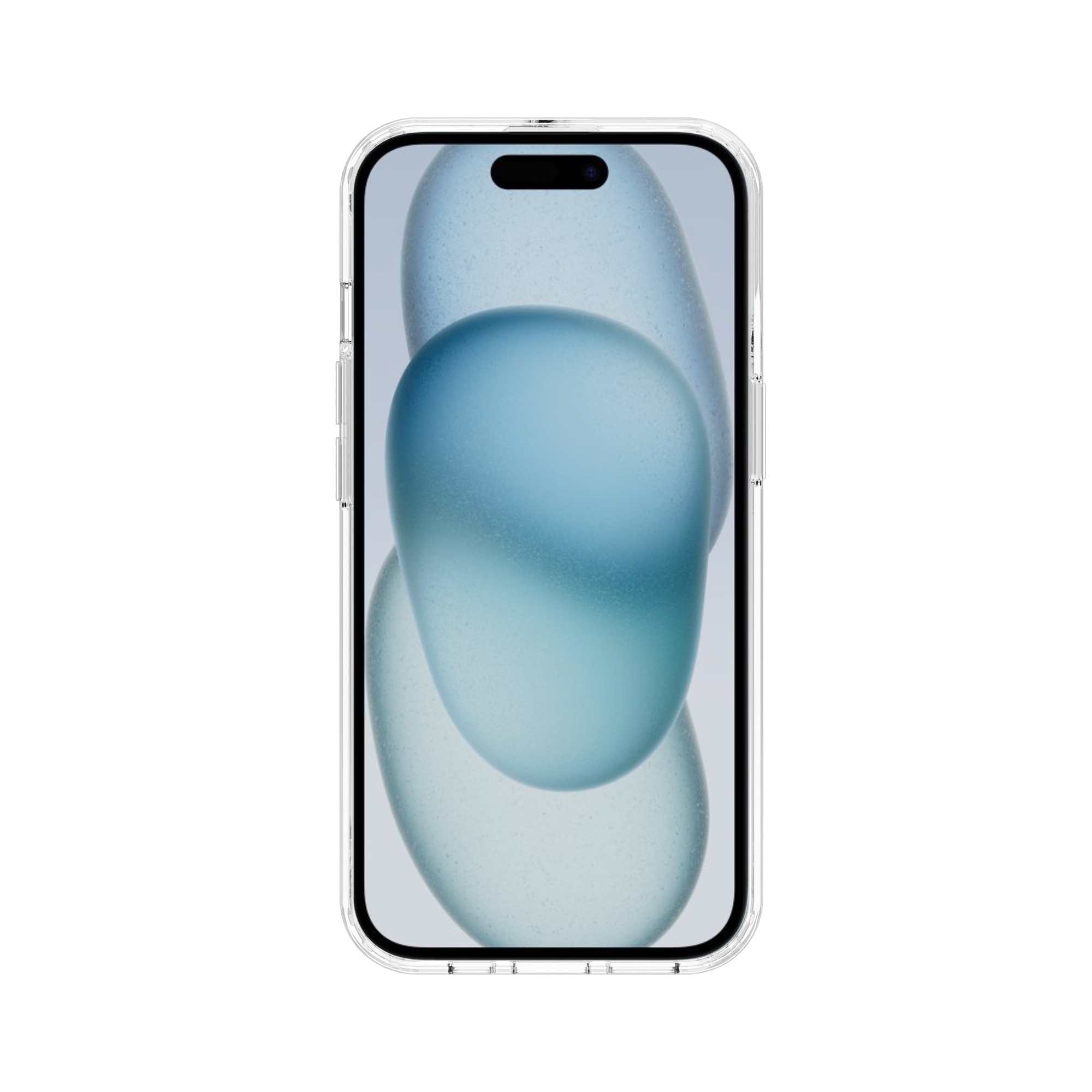 Hybridskal iPhone 15 Plus transparent