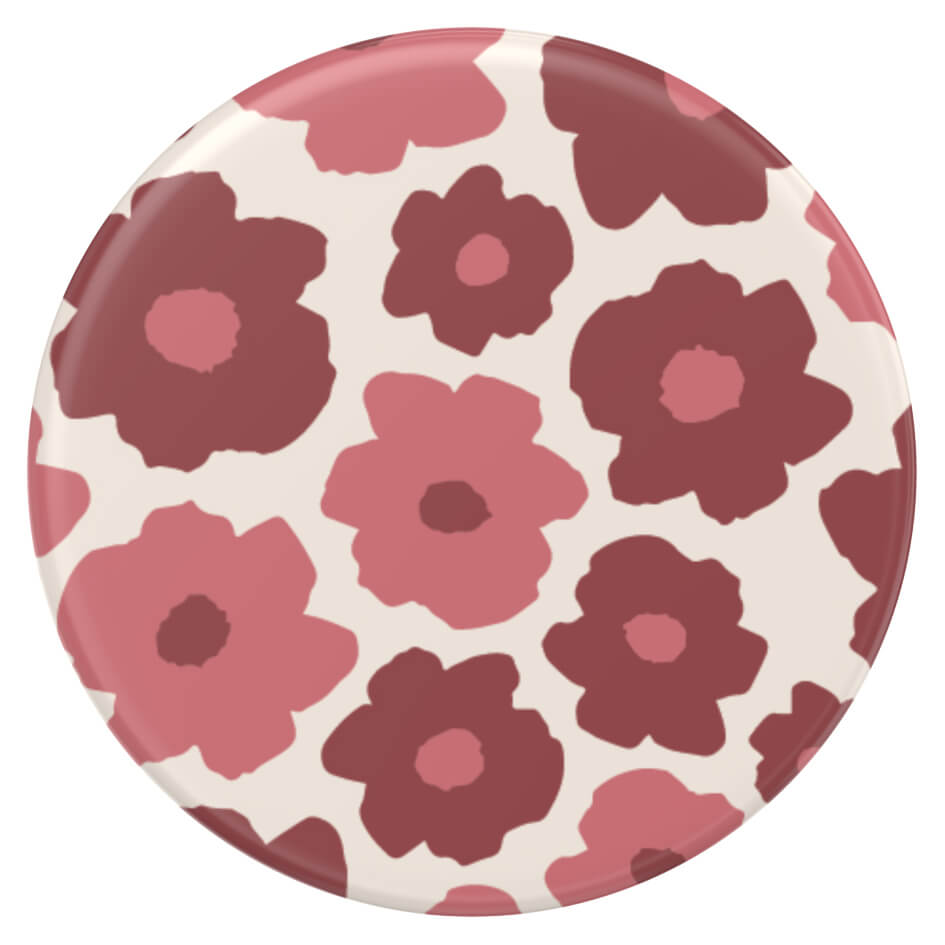 PopGrip Hållare/ställ Avtagbar Top - Mauve Floral