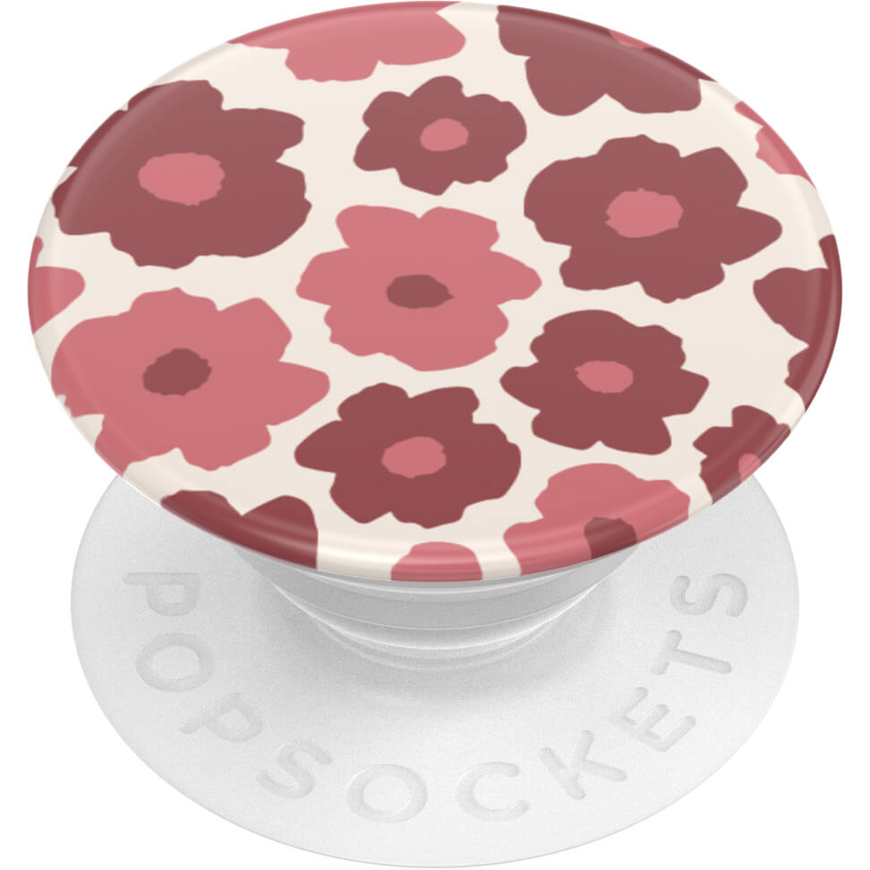 PopGrip Hållare/ställ Avtagbar Top - Mauve Floral