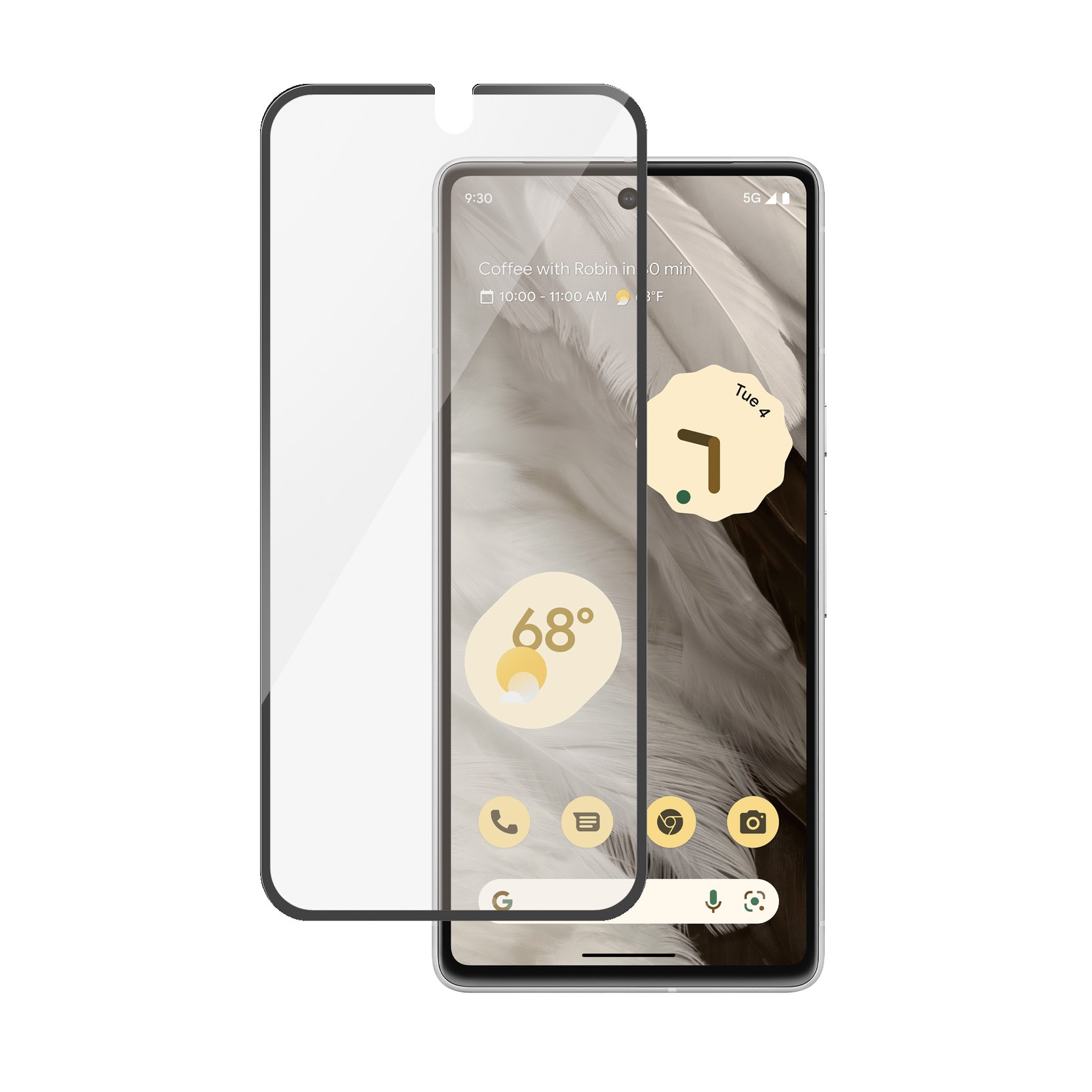 Google Pixel 8a Screen Protector Ultra Wide Fit