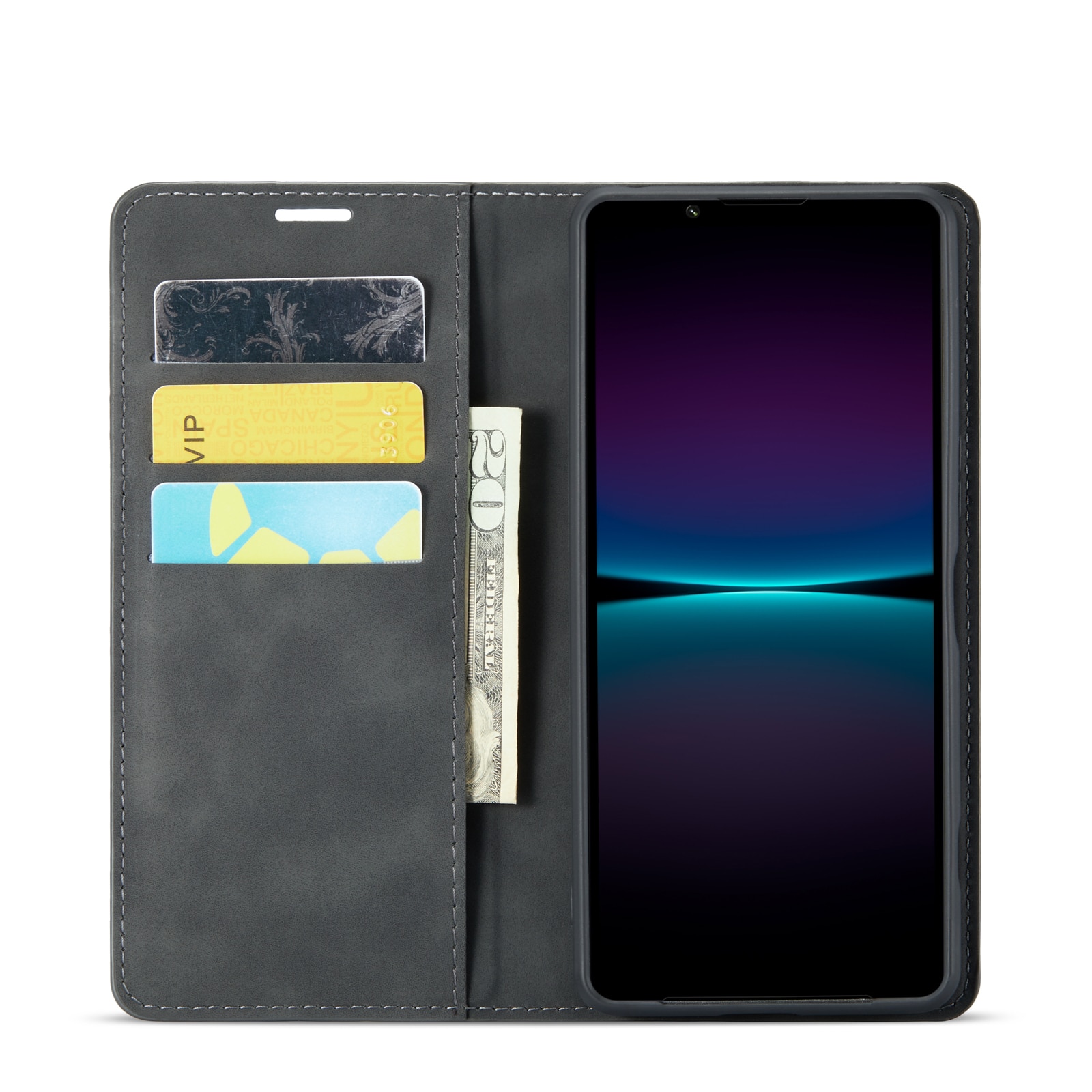 Sony Xperia 1 VI Slim Mobilfodral svart