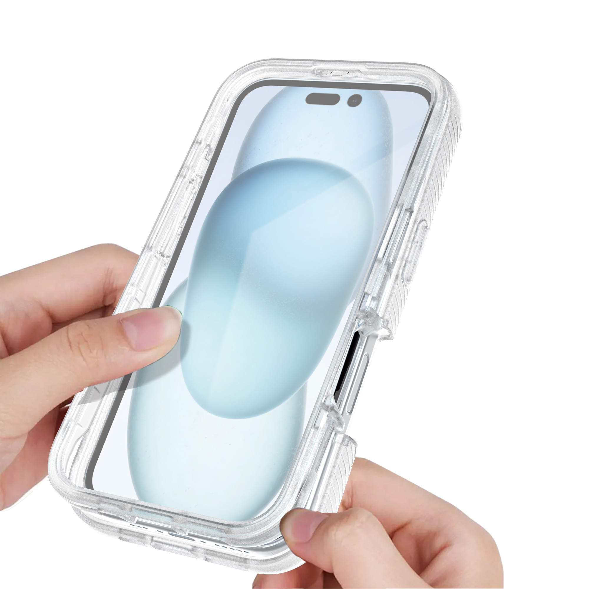 Full Protection Case iPhone 16 transparent