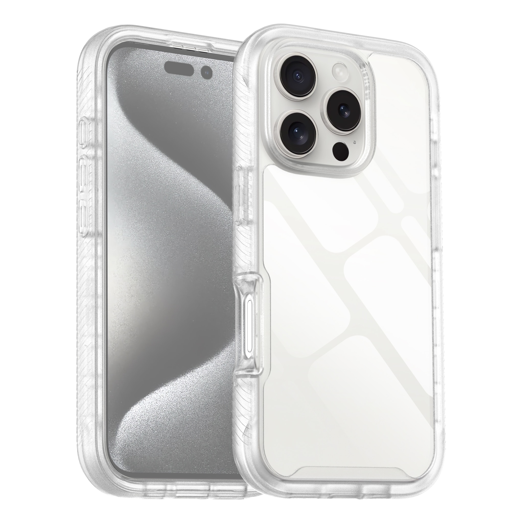 Full Protection Case iPhone 16 Pro Max transparent