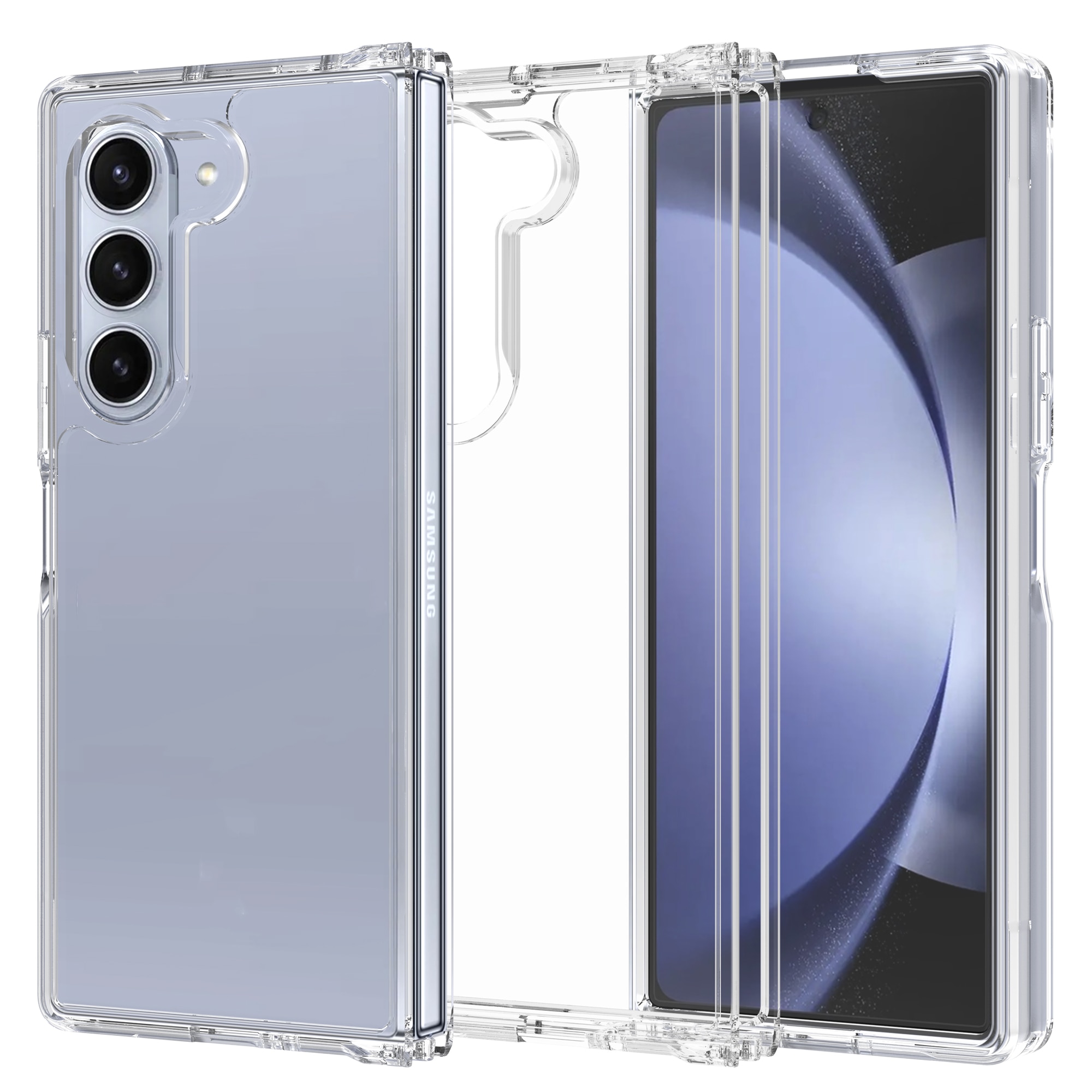 Hybridskal Samsung Galaxy Z Fold 6 transparent