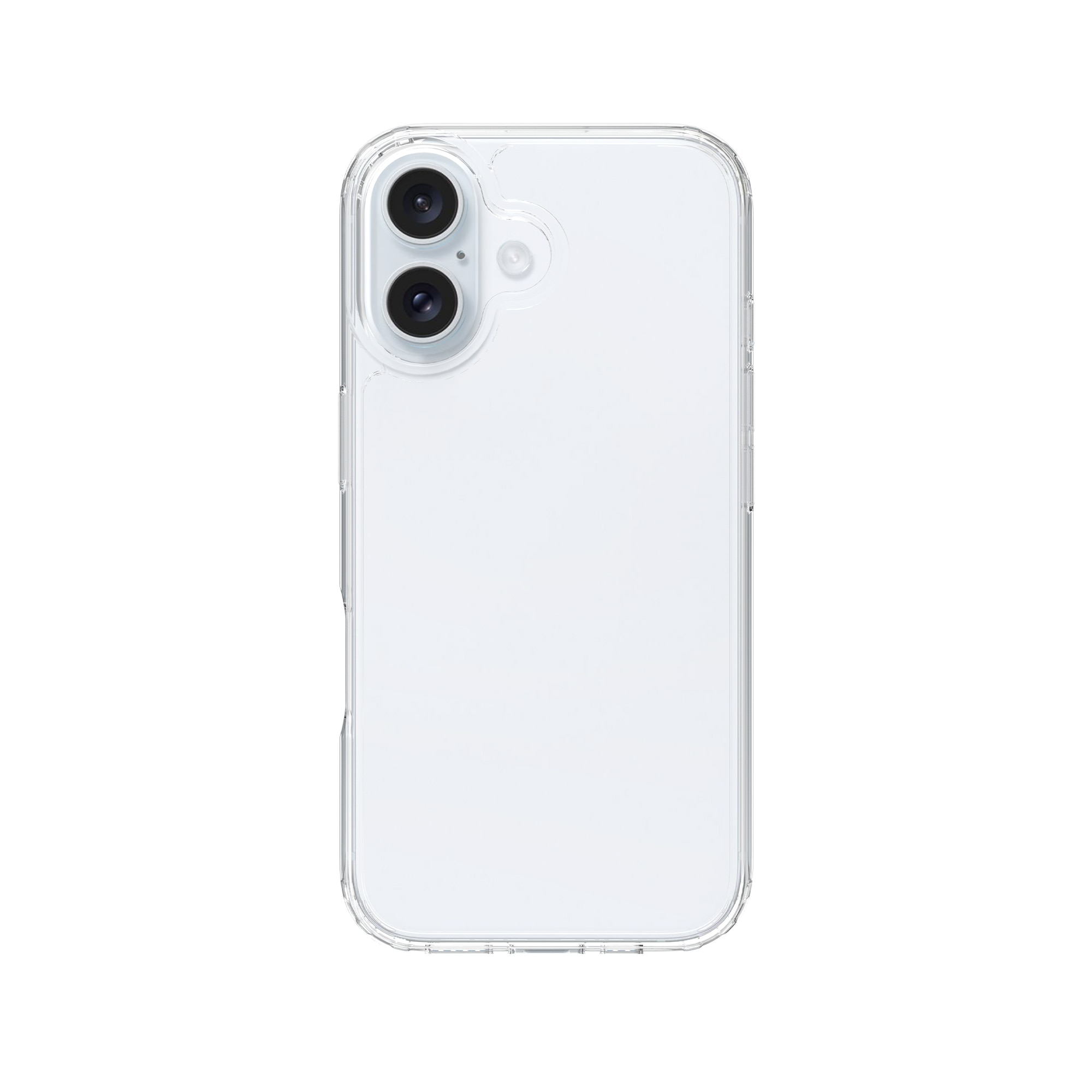 Hybridskal iPhone 16 transparent