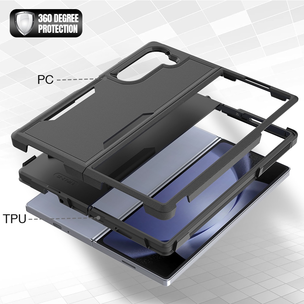 Off-road Hybridskal Samsung Galaxy Z Fold 6 svart