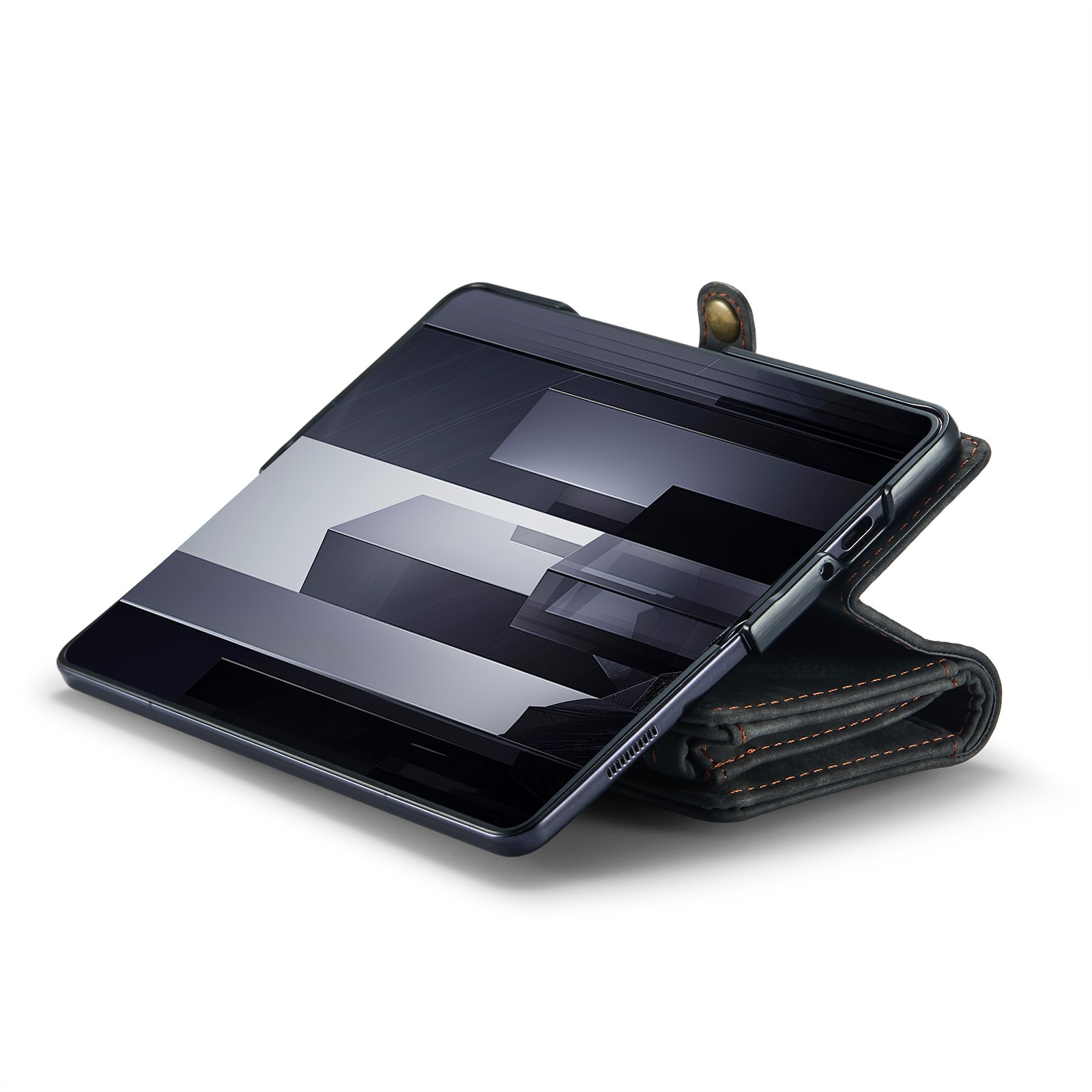 Multi-slot Plånboksfodral Samsung Galaxy Z Fold 6 grå