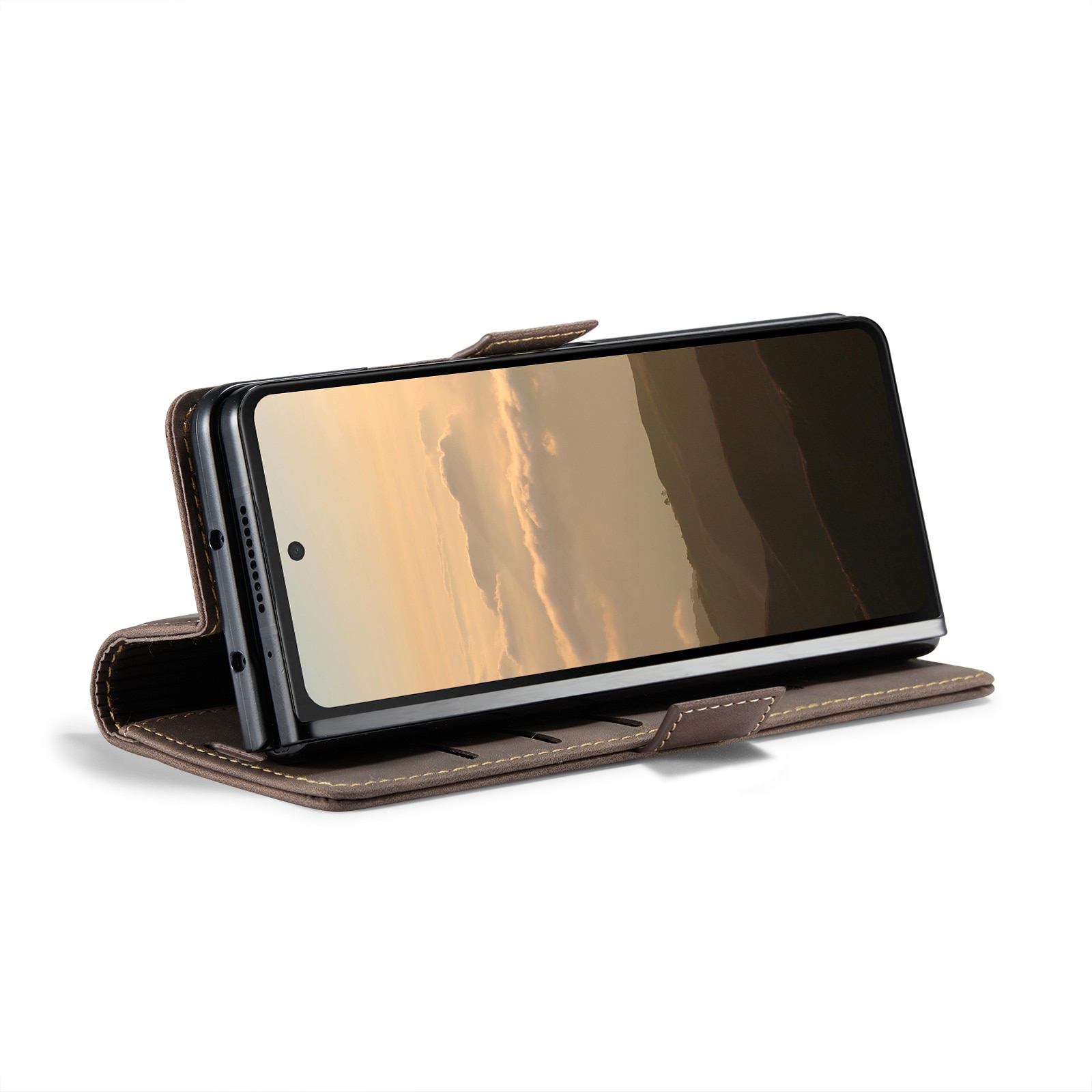 Slim Plånboksfodral Samsung Galaxy Z Fold 6 brun