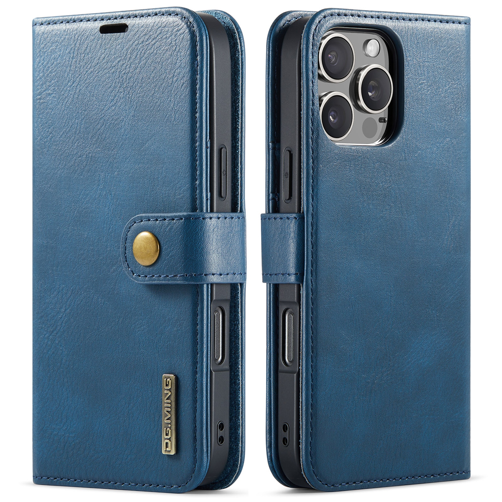 Magnet Wallet iPhone 16 Pro Max Blue