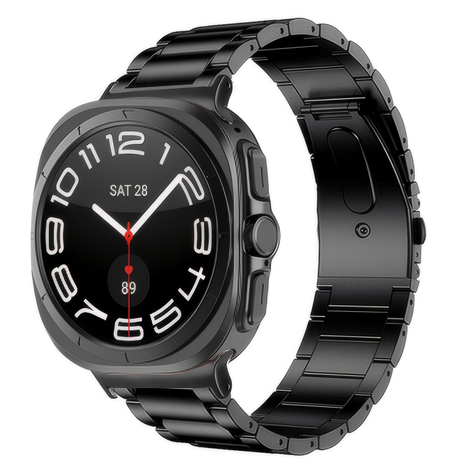 Titanarmband Samsung Galaxy Watch Ultra 47mm svart