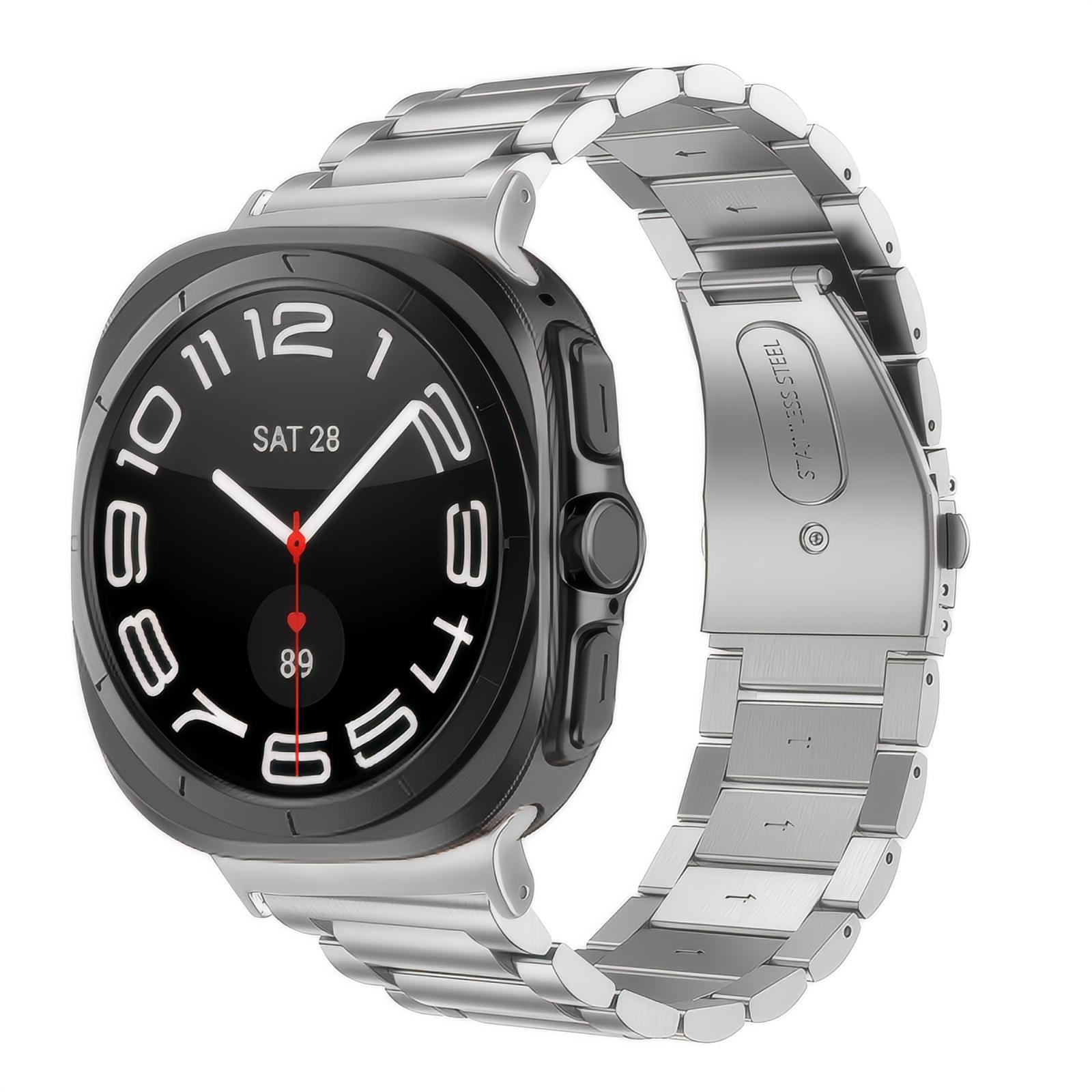 Titanarmband Samsung Galaxy Watch Ultra 47mm Silver