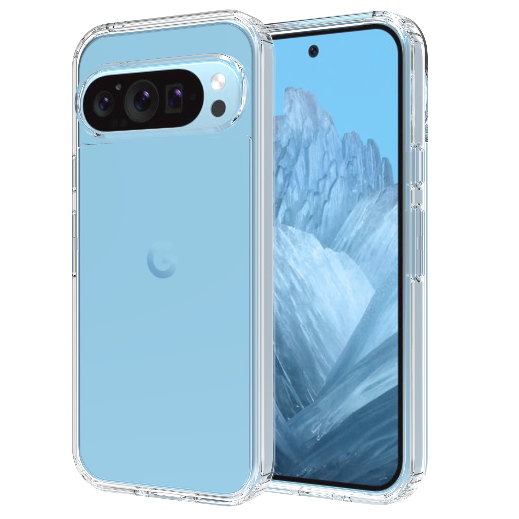 Crystal Hybrid Case Google Pixel 9 transparent