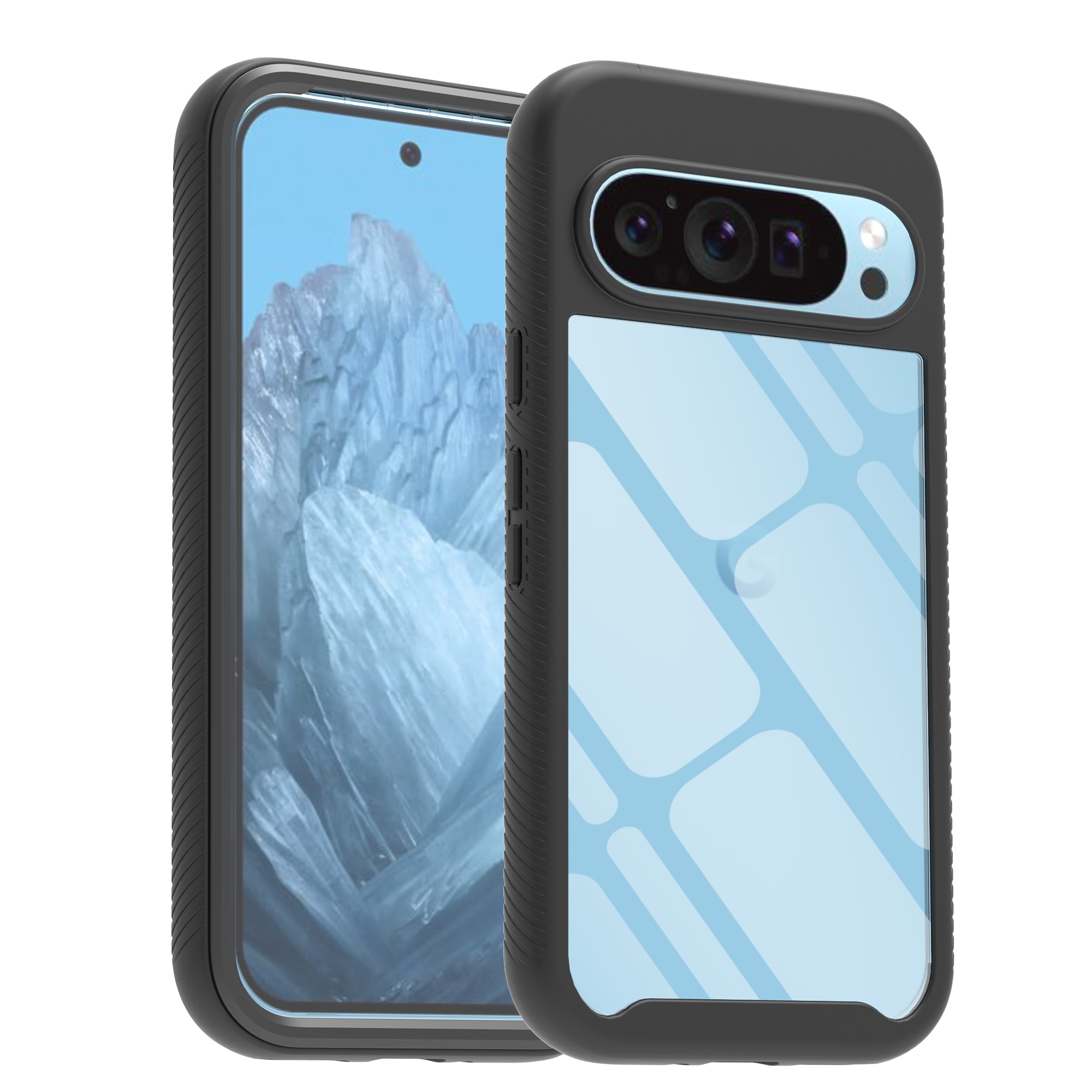 Full Protection Case Google Pixel 9 Pro svart