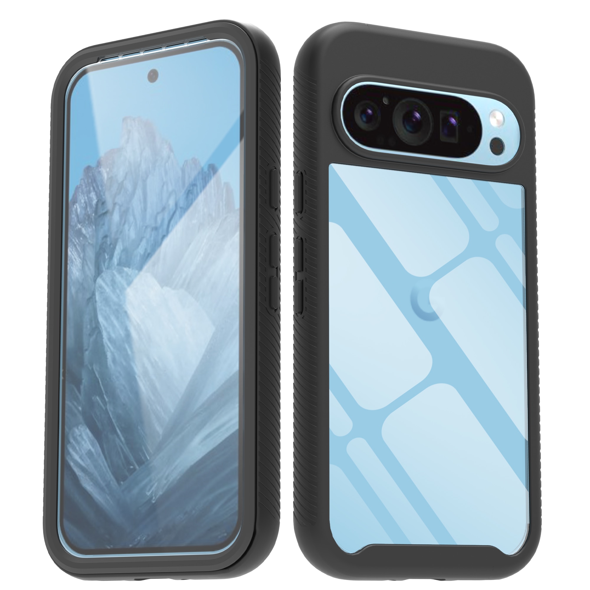 Full Protection Case Google Pixel 9 Pro svart