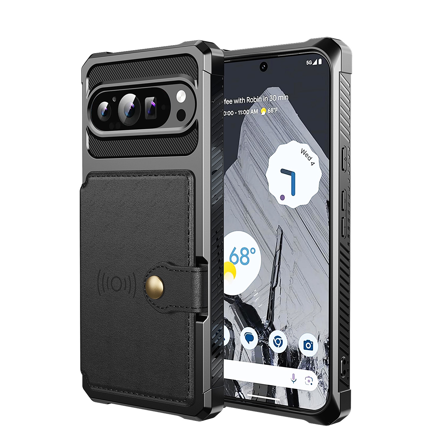 Tough Multi-slot Case Google Pixel 9 Pro XL Svart