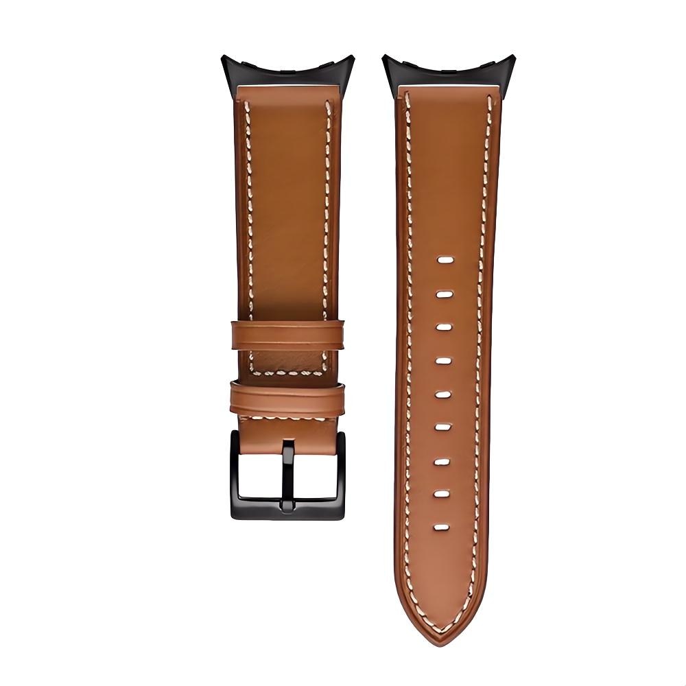 Läderarmband Google Pixel Watch 3 41mm cognac