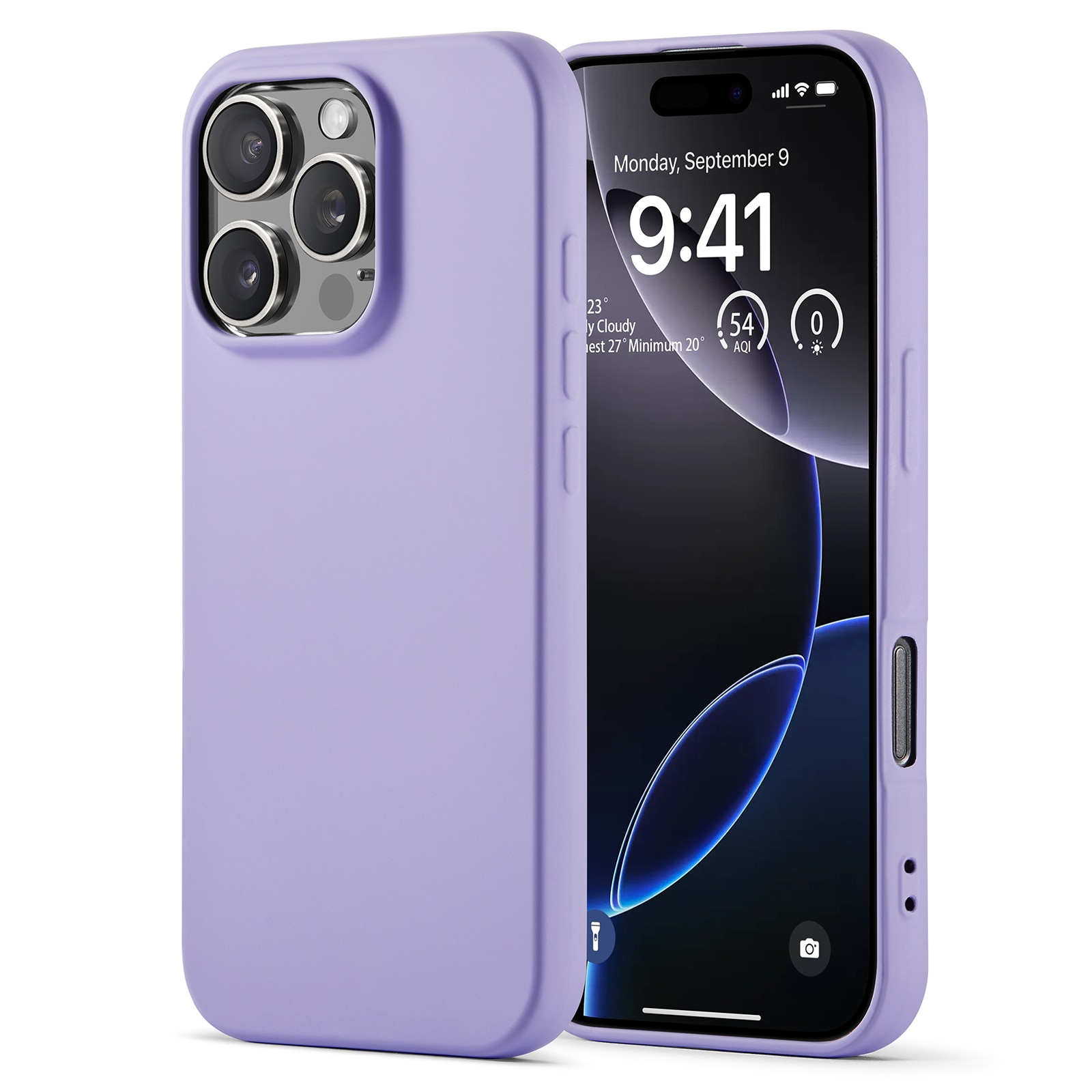 TPU Skal iPhone 16 Pro Lila