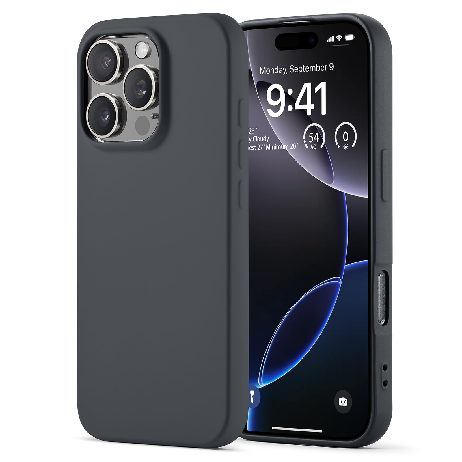 TPU Skal iPhone 16 Pro Grå