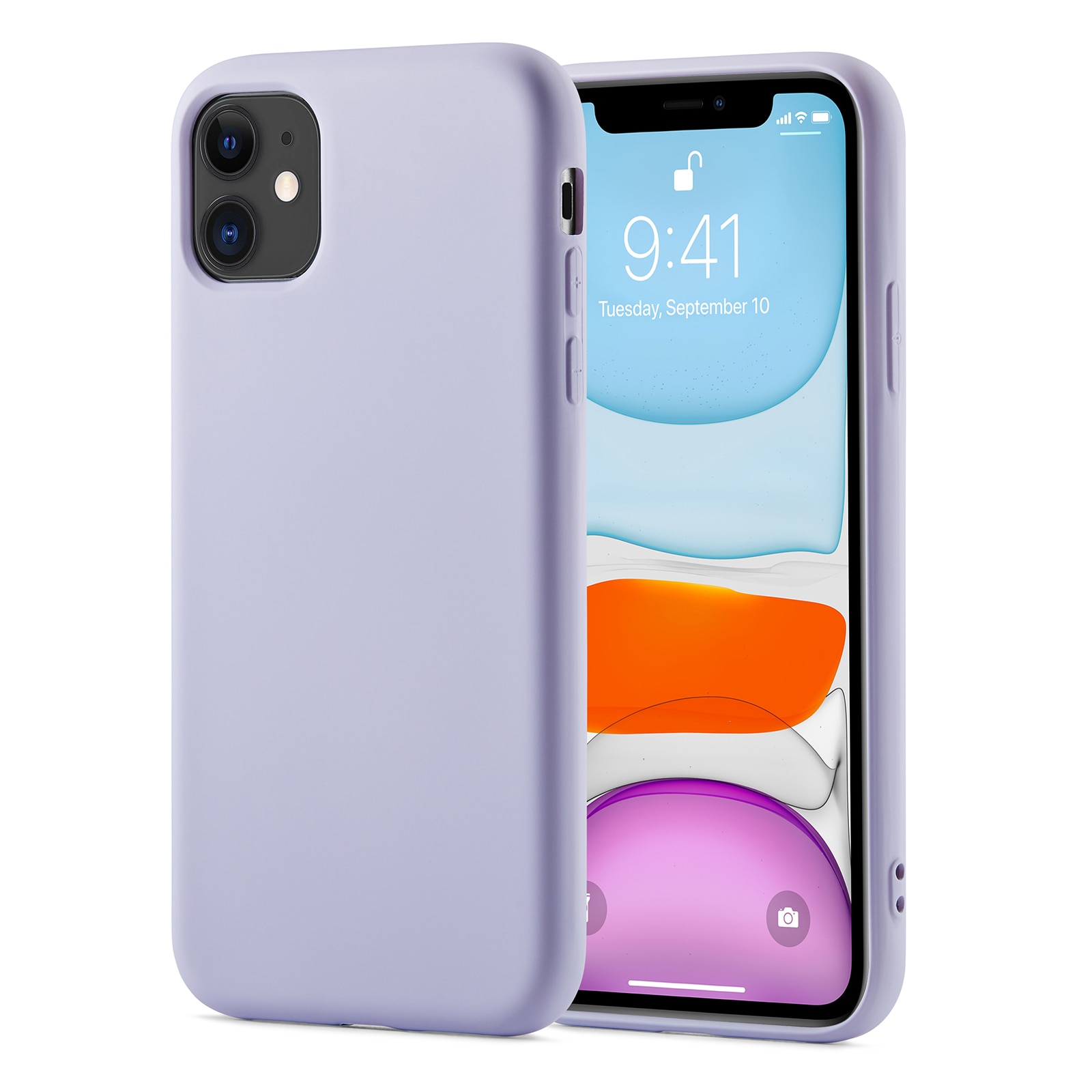 TPU Skal iPhone 11 Lila