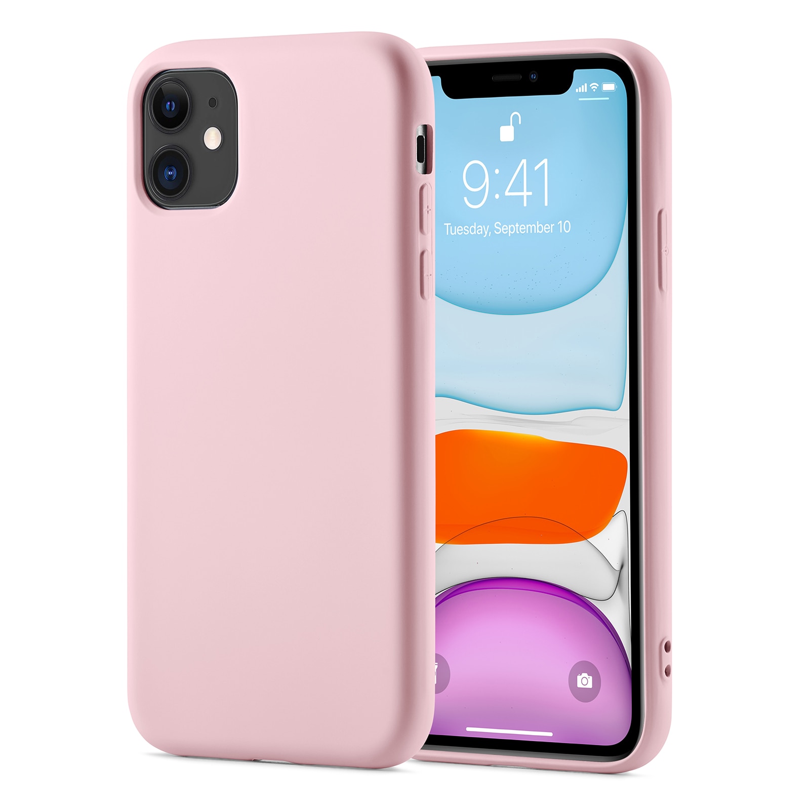 TPU Skal iPhone 11 rosa