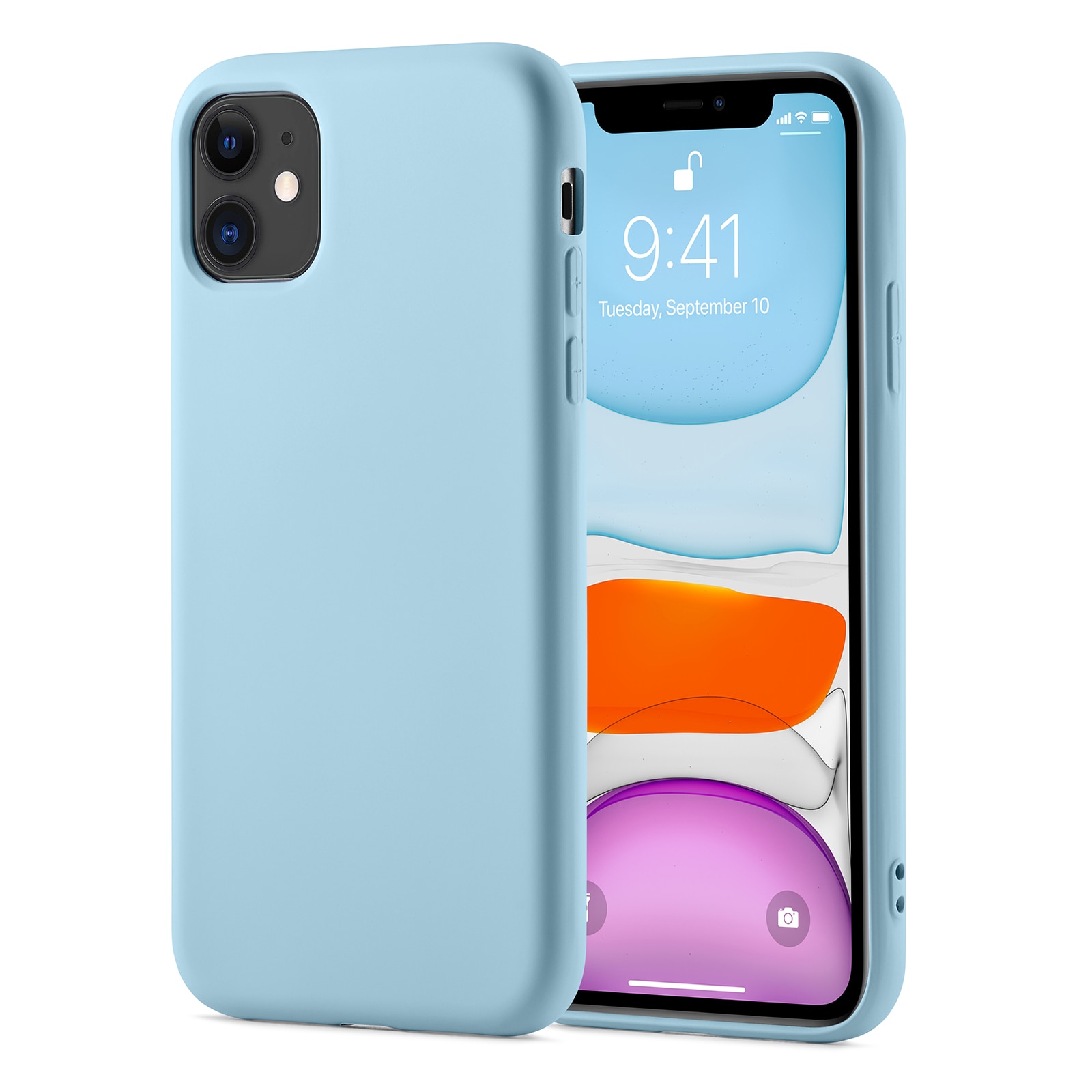 TPU Skal iPhone 11 Blå