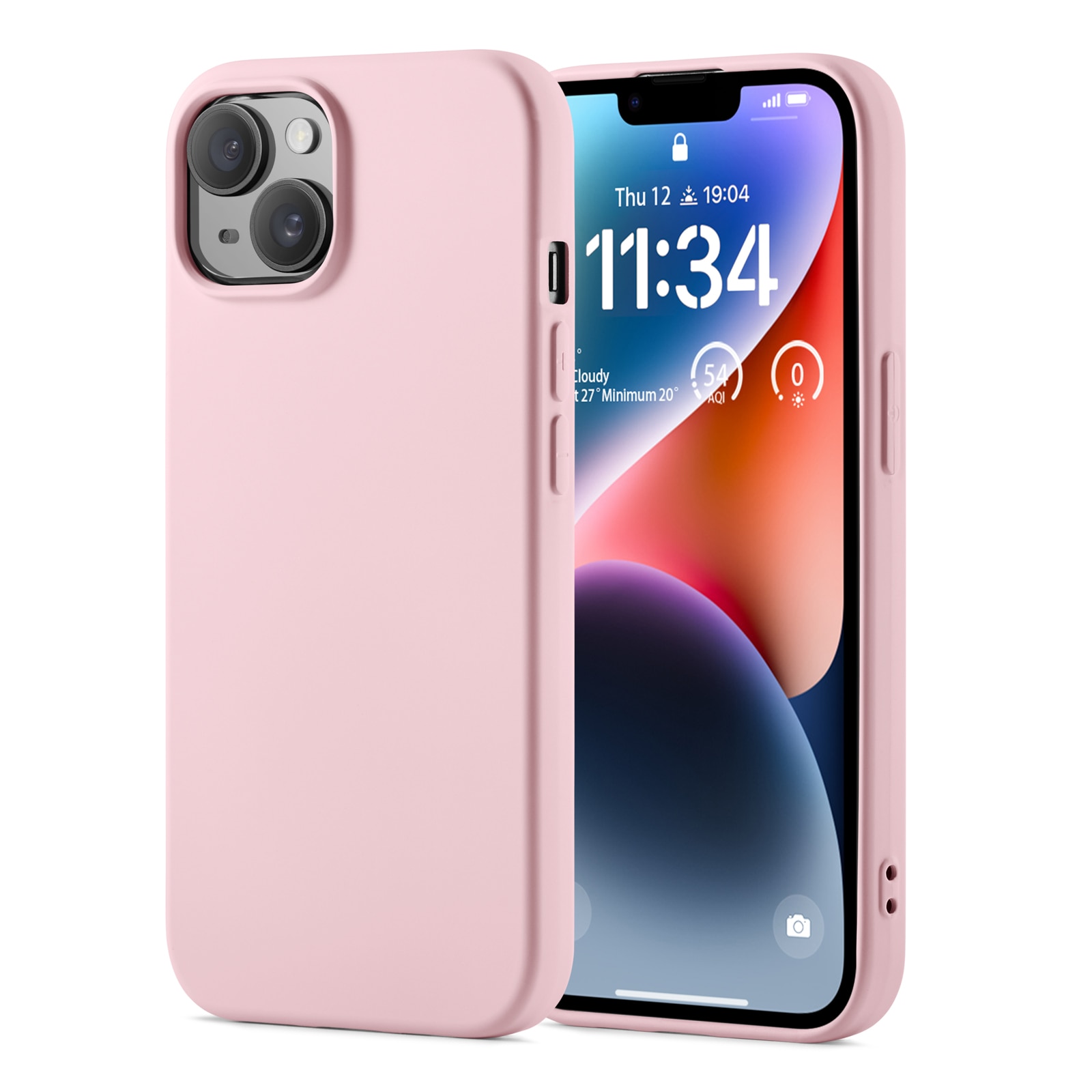 TPU Skal iPhone 14 Rosa