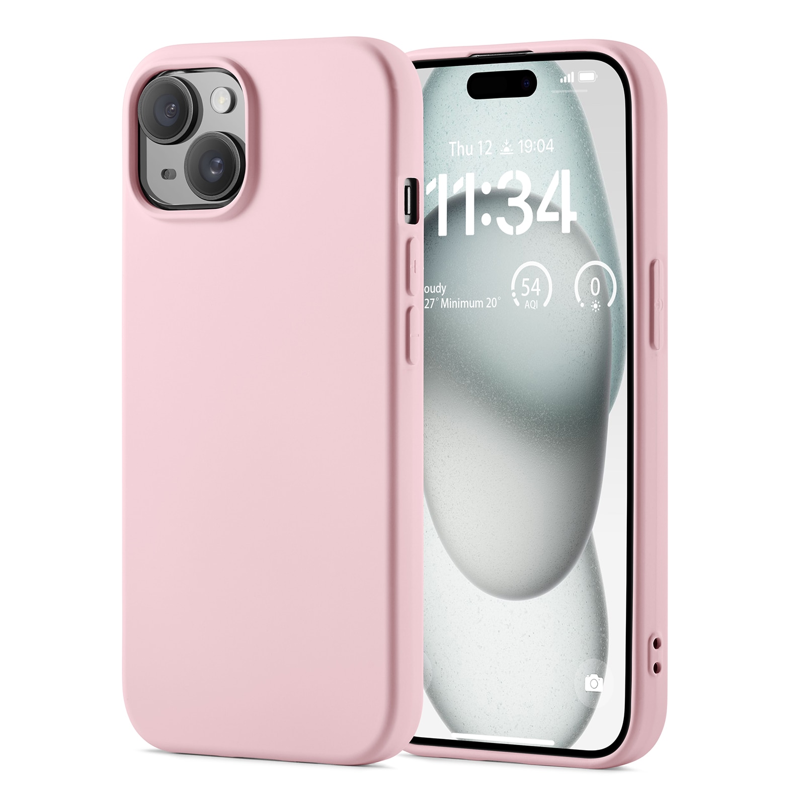 TPU Skal iPhone 14 rosa